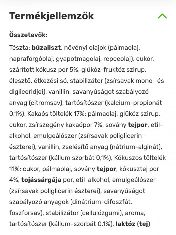 7day Double max kókuszos