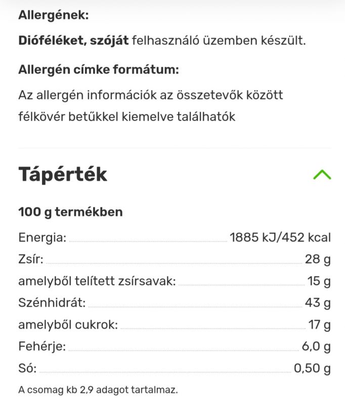 7day Double max kókuszos