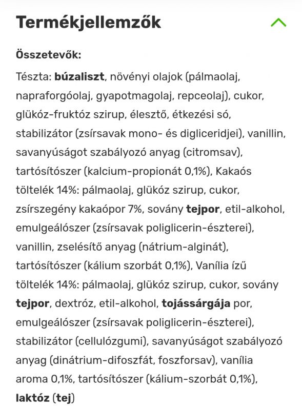 7days Max csokoládés