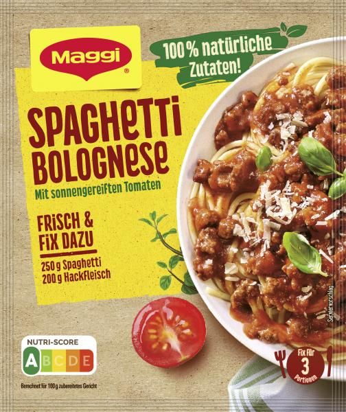 Bolognai spaghetti alappor Maggi (42g)