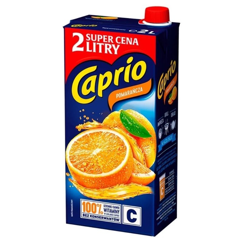 Narancs 100% gyümölcslé (2l), Caprio