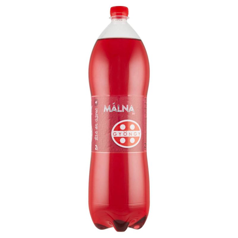 Gyöngy Málna ízű szénsavas üdítőital 2l