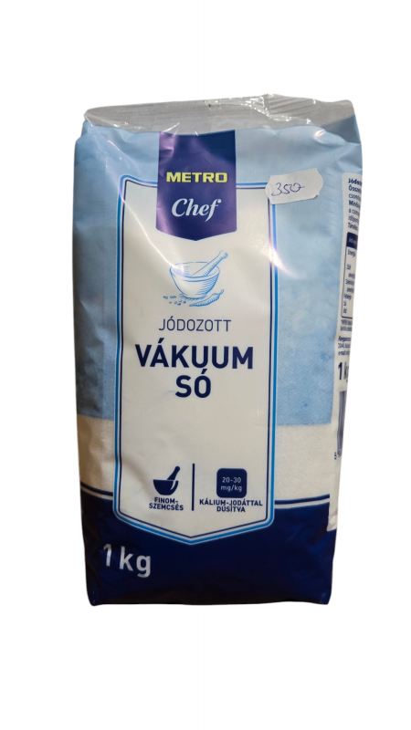 Jódozott vákuumsó (1kg)