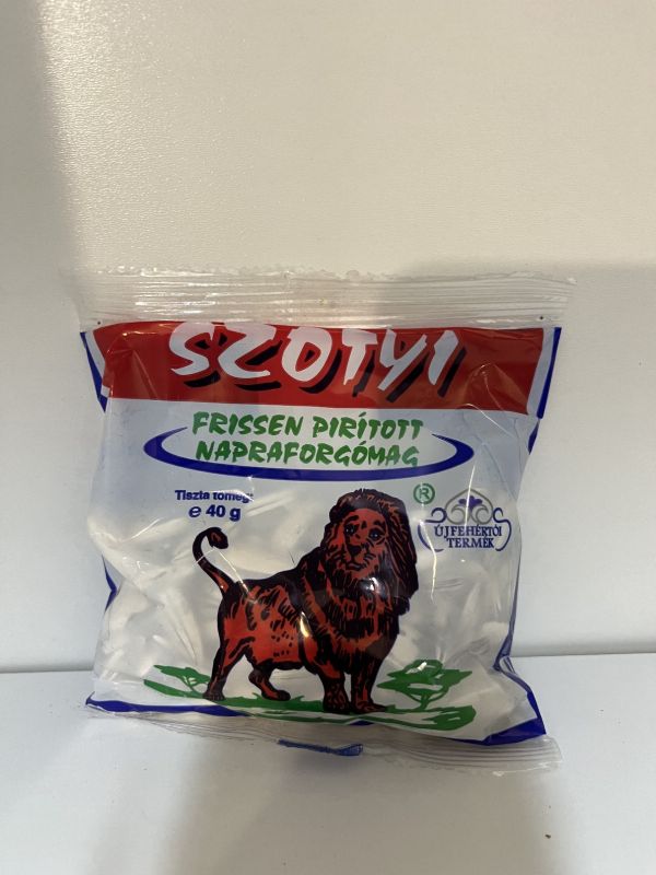 Pirított napraforgómag, sótlan (40g)