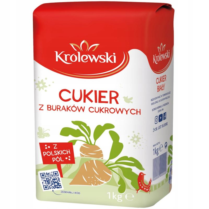 Kristálycukor 1kg, Krolewski