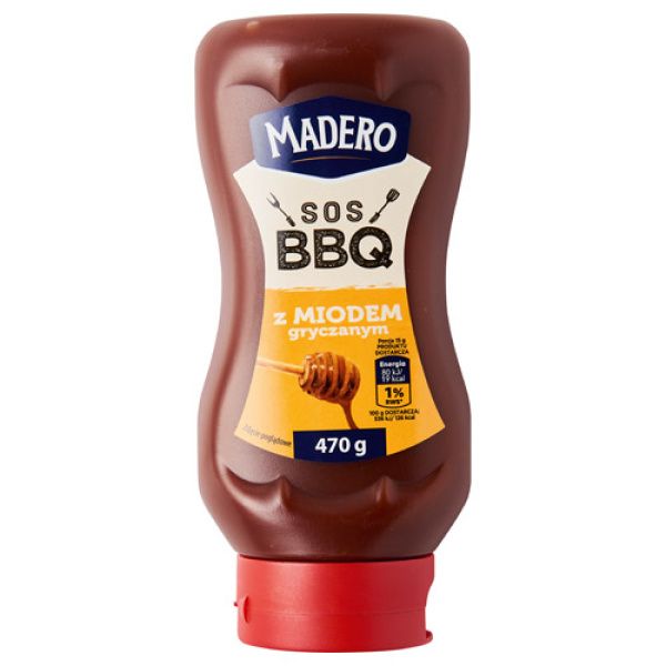 Madero mézes BBQ szósz (470g)