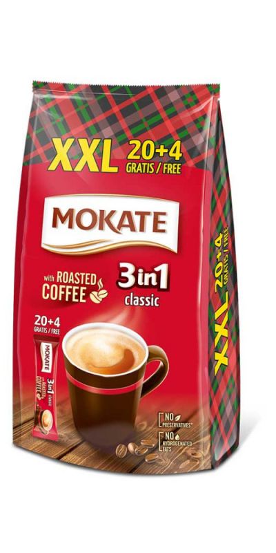 Mokate XXL 24db  (408g) 24x17g