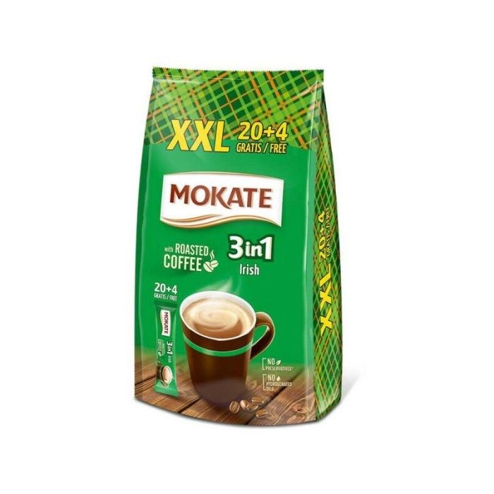 Mokate XXL 24db Irish (408g) 24x17g