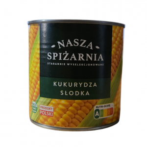 Csemege kukorica konzerv (340g/285g) - 500 Ft