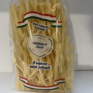 Fodros szélesmetélt (200g) Gergely tészta - 490 Ft