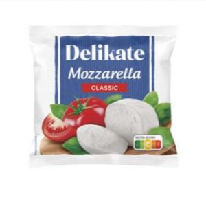 Mozzarella classic sajt (125g) - 450 Ft