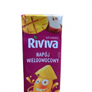 Multivitamin ízű szívószálas ital- 200ml - 200 Ft