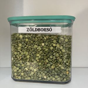 Zöldborsó, felezett - 1 200 Ft
