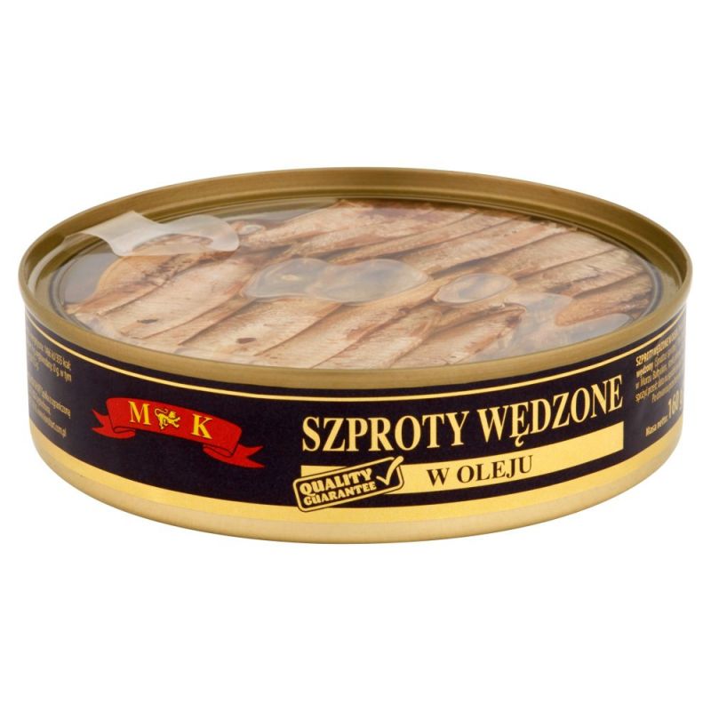 Sprotni, enyhén füstölt (160g)