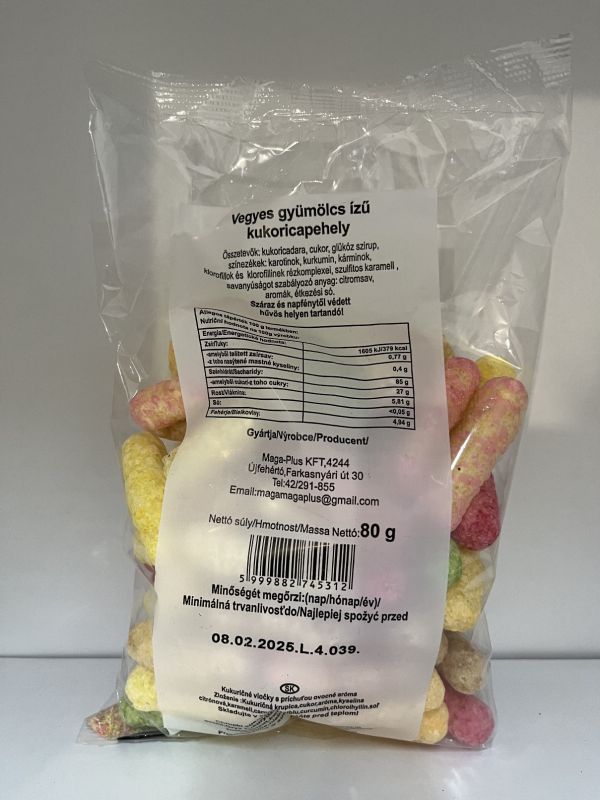 Színes kuki (80g)