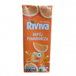 Narancs ízű szívószálas gyümölcsital (200ml)