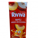 Őszibarack ízű szívószálas gyümölcsital (200ml)